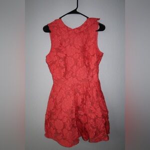 Orange dress size S.